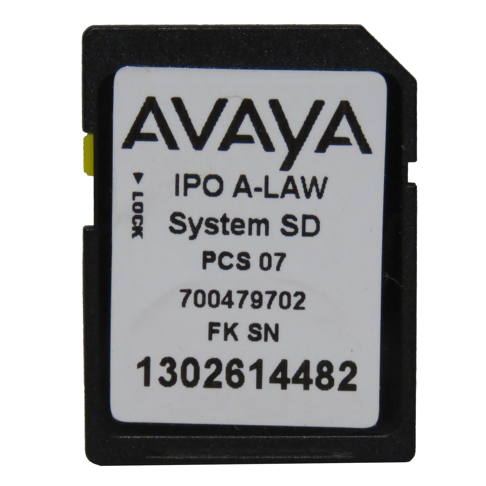 Avaya 700479702 IPO Ip500v2 System SD Card A-law for sale online 