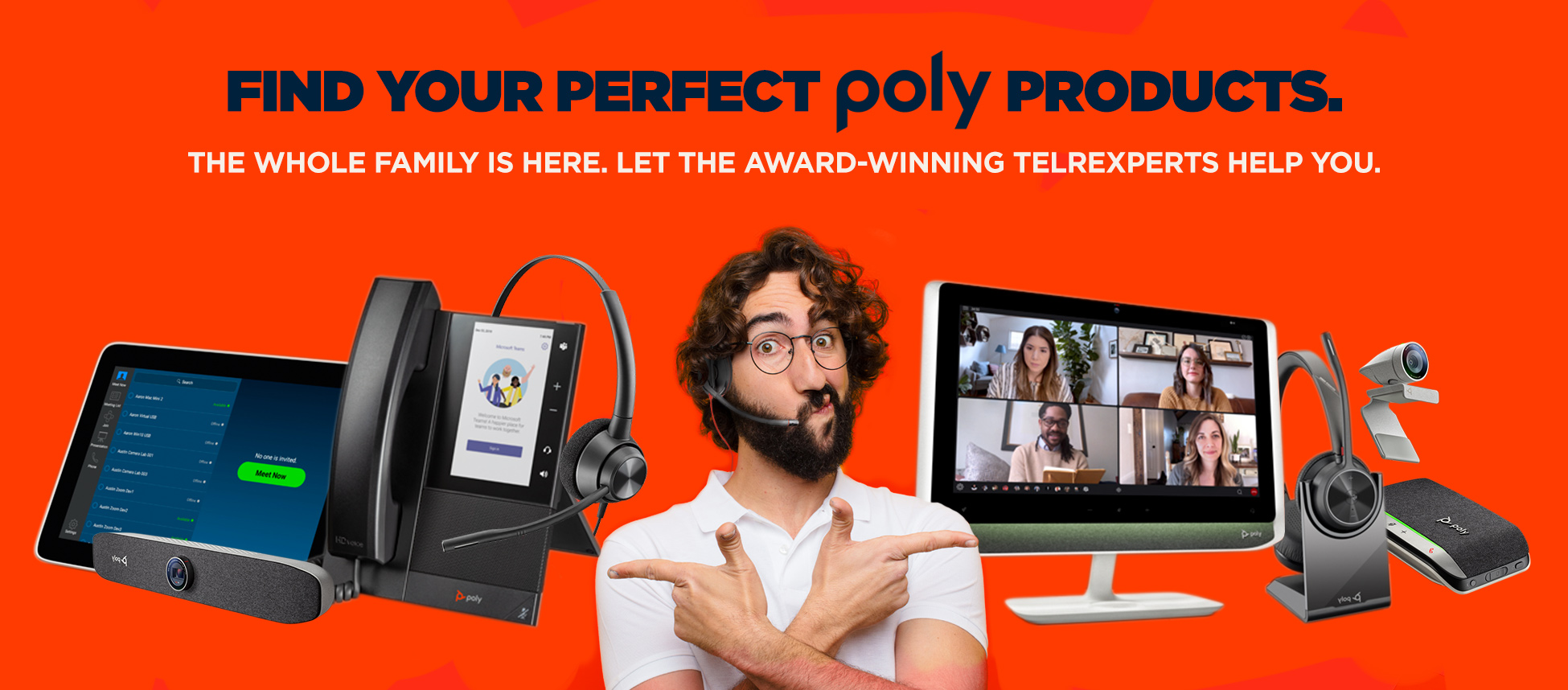 Poly Platinum Partners Brisbane, Poly Headsets, Phones, Webcams, Huddle Room Solutions