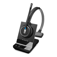 SDW 5033 DECT Wireless Office Monaural headset with base station for PC