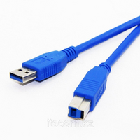 USB 3.0 Cable, Type A/Male - Type B/Male