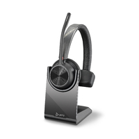 Voyager 4310 UC, V4310 Monaural W/BT700 USB-A, Charging Stand Bluetooth Wireless Headset