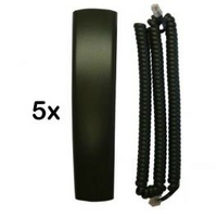 5-pk handset and cord for VVX 101