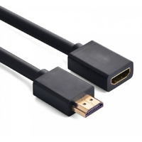 HDMI content cable.  25' HDMI (male to female) passive cable for connection to the RP Group Series codec and a tabletop housing 