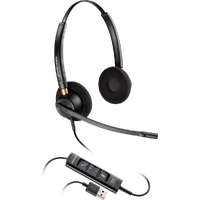 EncorePro EP525 UC Stereo USB-A & C Headset with Inline Controls