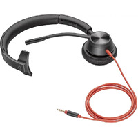 Poly Spare BLACKWIRE 3315T Wired Mono Headset with 3.5mm