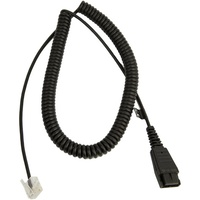 Jabra LINK Siemens Openstage Coiled cord, QD to mod plug To suit specific Siemens handsets