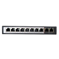 AN5082E 8/9 Port switch 8 POE ports plus 2 uplink switch