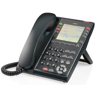 NEC SL2100 IP7WW-8IPLD-C1 8 Button Gigabit IP Phone 