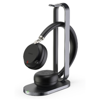 YEALINK WIRELESS BH72 UC DUAL HEADSET , BT51 USB-A DONGLE, BUSY LIGHT , STAND , USB-A
