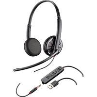 Plantronics Blackwire C325.1 Stereo USB-A Headset with 3.5mm Connection - Refurbished