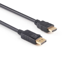 1m Display Port to HDMI Cable 1080P 60Hz