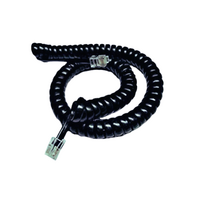 Curly Cord 3m CC209 Charcoal 50/50mm Tails
