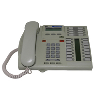 COMMANDER NORTEL T7316 PLATNIUM / SILVER PHONE REFURBISHED