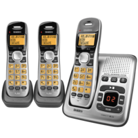 Uniden DECT 1735+2 Cordless Phone with 2 Extra Handsets