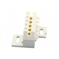 5 pair disconnect module, screw mount   