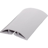 Cable Duct Floor Strip Grey 1.8m - Soft Wiring Duct