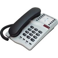 Interquartz Gemini IQ333 Analogue Phone (Silver) - Refurbished