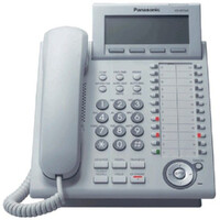 Panasonic KX-NT346 Large Display IP Phone (White) - Refurbished