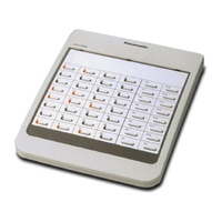 Panasonic KX-T7340 48 Button DSS Console (White) - Refurbished