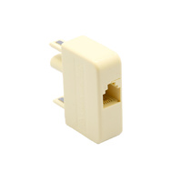 605 slim telephone plug to RJ45 8P2C socket adapter