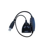USB Headset Training Adaptor / Splitter with Mute