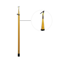 4.8m Telescopic Fibreglass Rod With Hook