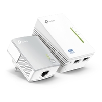 TP-Link TL-WPA4220KIT 300Mbps AV600 Wi-Fi Powerline Extender Starter Kit
