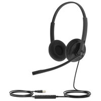 YEALINK WIRED (UH34) MS DUAL HEADSET , NOISE CANCELLING MIC , USB-A