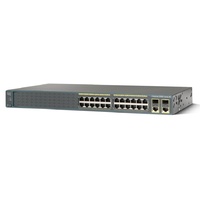 Cisco Catalyst WS-C2960-24PC-S 24-Port PoE Switch - Used