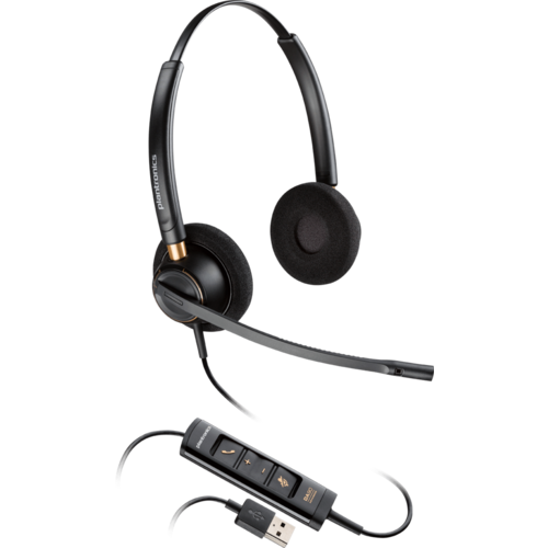 EncorePro HW525 UC Stereo USB-A Headset with Inline Controls