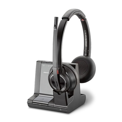W8220-M, Savi 3IN1, Over The Head Stereo, Skype for Business Dect Headset