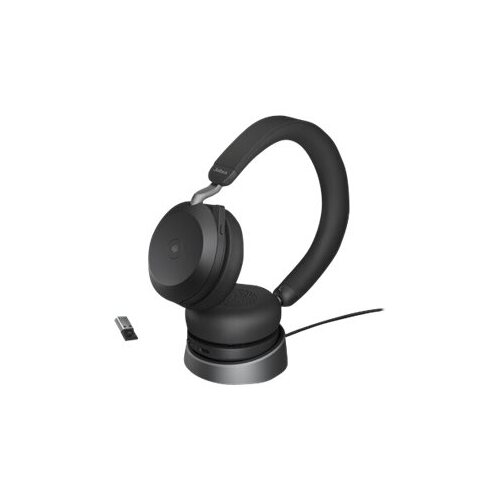 Evolve2 75 UC Stereo Bluetooth Headset w/charging stand + USB-A 