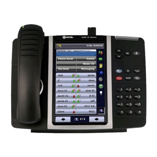 Mitel 5360 IP Phone with Wireless Handpiece (50005991+50005402) - Refurbished