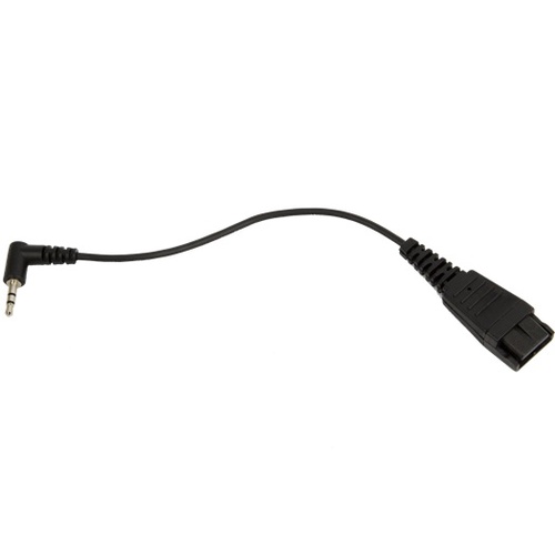 Cord - QD to 2.5mm, 15cm Straight  To suit most DECT Handsets