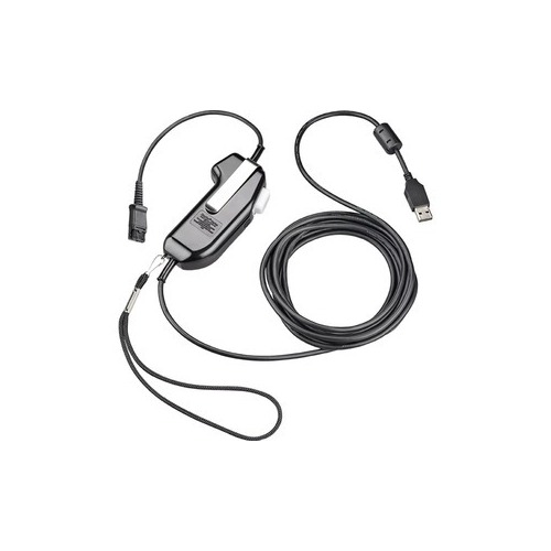 Poly PPT (Push-to-Talk) Headset Adapter/Cable, No Serial Number
