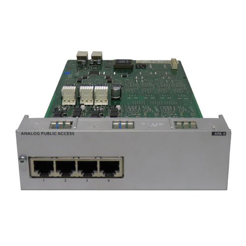 Alcatel Omni PCX APA 4 4-Port Analogue Public Access Card - Used