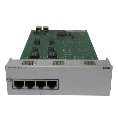 Alcatel Omni PCX BRA 4 4-Port Basic Rate ISDN Card - Used