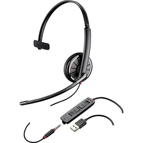 Plantronics Blackwire C315.1 Mono USB-A Headset with 3.5mm Connection - Refurbished
