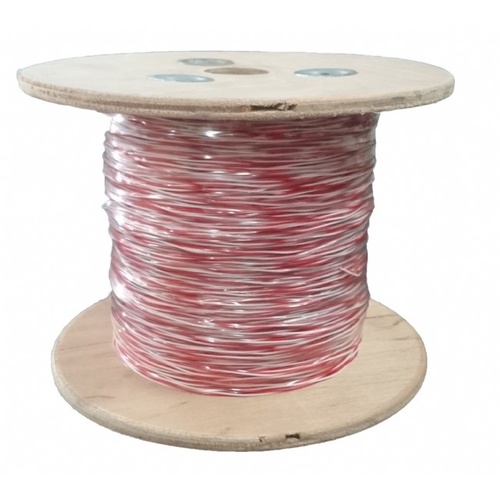 200m Roll Red/White Jumper Wire
