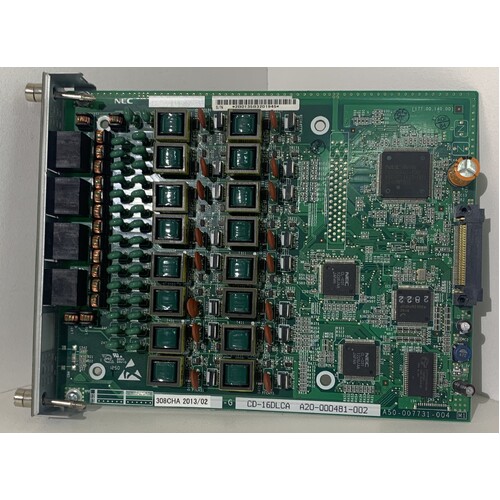 NEC SV8100 CD-16DLCA 16-Port Digital Extension Base Card (4422018) - Used