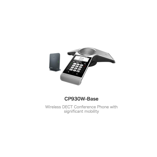 Cordless SIP Conference Phone CP930W & W60B Base Unit Package with Psu