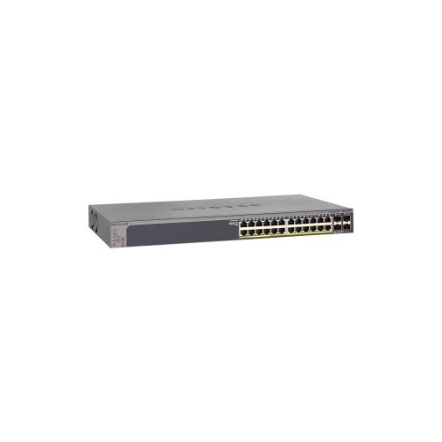 Netgear 24 Port Gigabit POE+ Ethernet Smart Managed Pro Switch with 4 SFP Ports 190W Prosafe