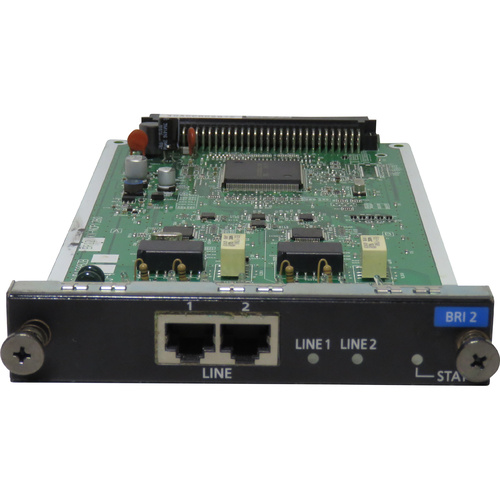 Panasonic NCP500/1000 BRI2 2-Port Basic Rate ISDN Line Card (KX-NCP1280) - Used