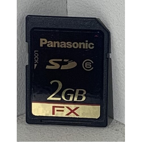 Panasonic NS700 XS 2GB SD Voicemail Memory Card (KX-NS5134) - Used