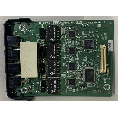 Panasonic NS700 BRI4 4-Port Basic Rate ISDN Line Card (KX-NS5284) - Used