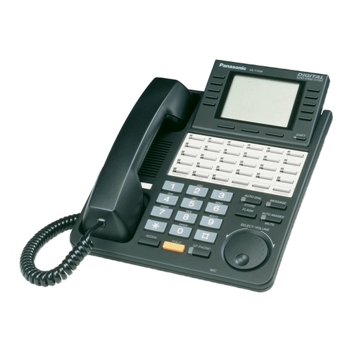 Panasonic KX-T7436 Large Display Digital Phone (Black) - Refurbished
