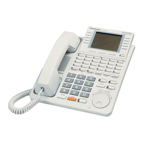 Panasonic KX-T7436 Large Display Digital Phone (White) - Refurbished