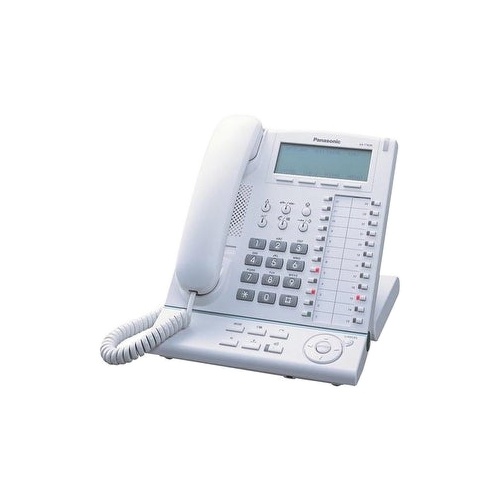 Panasonic KX-T7636 Large Display Digital Phone (White) - Refurbished