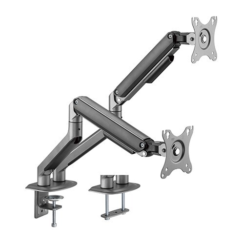 Brateck Dual Monitor Economical Spring-Assisted Monitor Arm