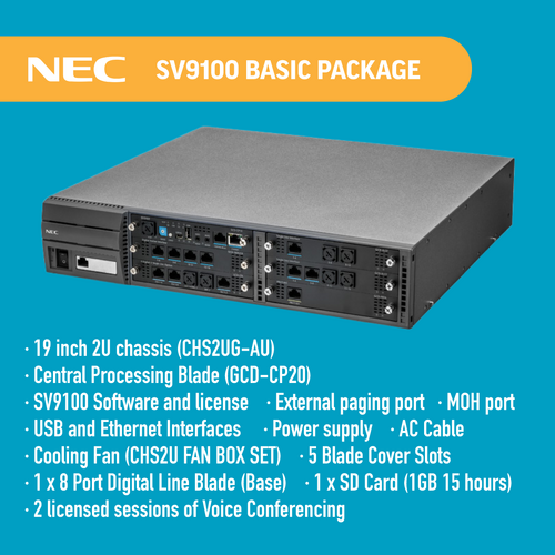 NEC SV9100 Basic package